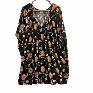 Top Short Sleeves Casual Plus Sz 2X stretch